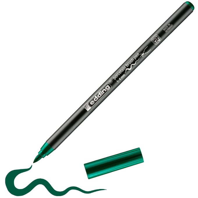 edding 4200 Porselein penseelpen - Groen