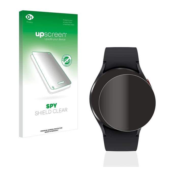 upscreen - privacy screenprotector voor Samsung Galaxy Watch 4 (40mm) - Folie Beschermfolie Blauwlichtfilter