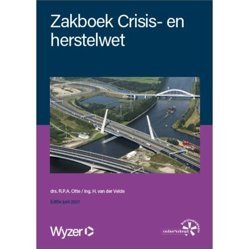 Zakboek Crisis- En Herstelwet - R.P.A. Otte