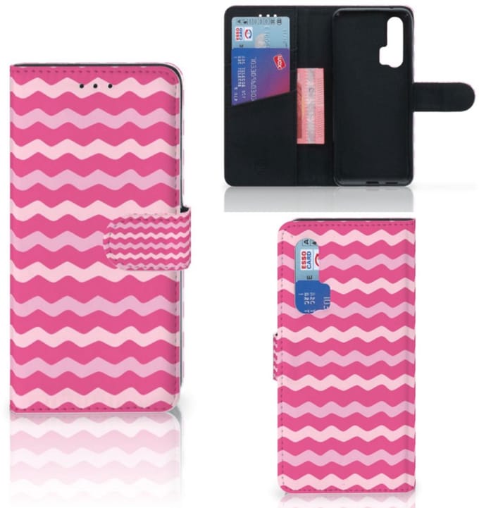 Honor 20 Pro Telefoon Hoesje Waves Pink