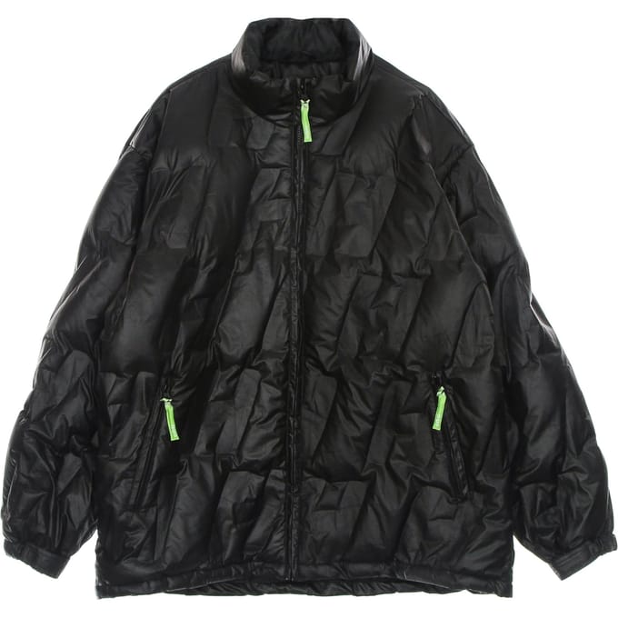 Gewatteerd herenjack met monogram
