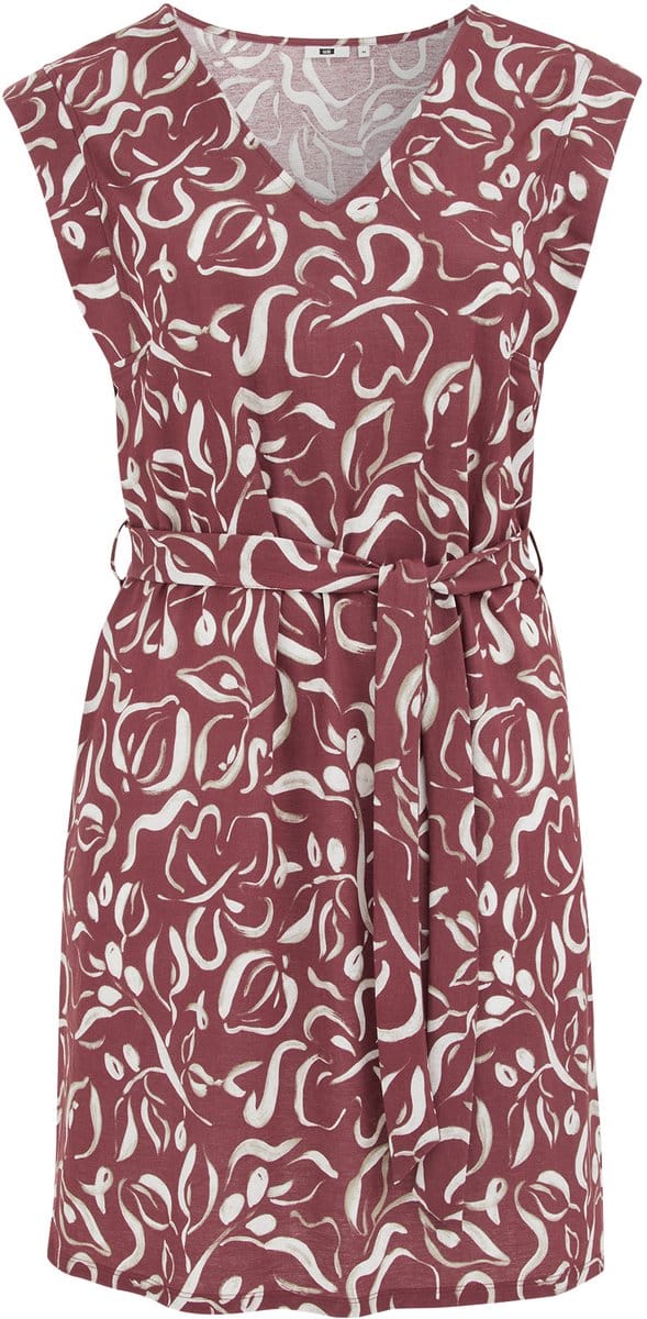 WE Fashion Dames jersey jurk met print - Curve