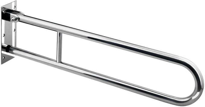 Sapho Badkamer apparatuur - Handgreep draaibaar, lengte 81 cm, rvs XH518