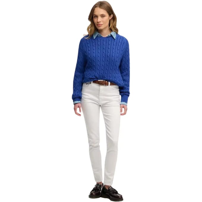 Dames ontspannen gebreide trui Superdry