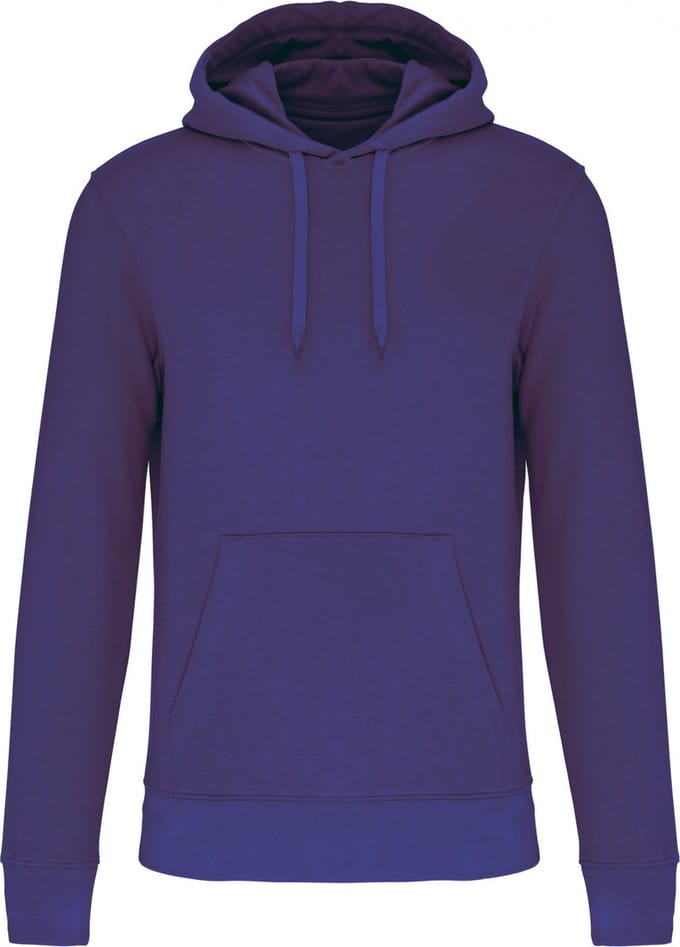Kariban Ecologische herensweater met capuchon K4027 - Deep Purple - XL