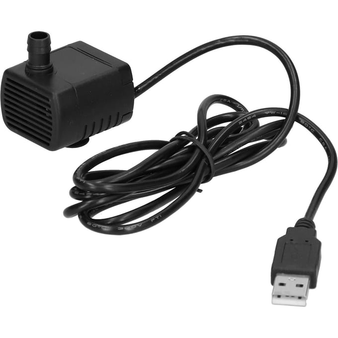 Pompe à eau submersible sans balais, prise USB, dispositif de circulation, DC5V, 170LH, élévation de 100 cm