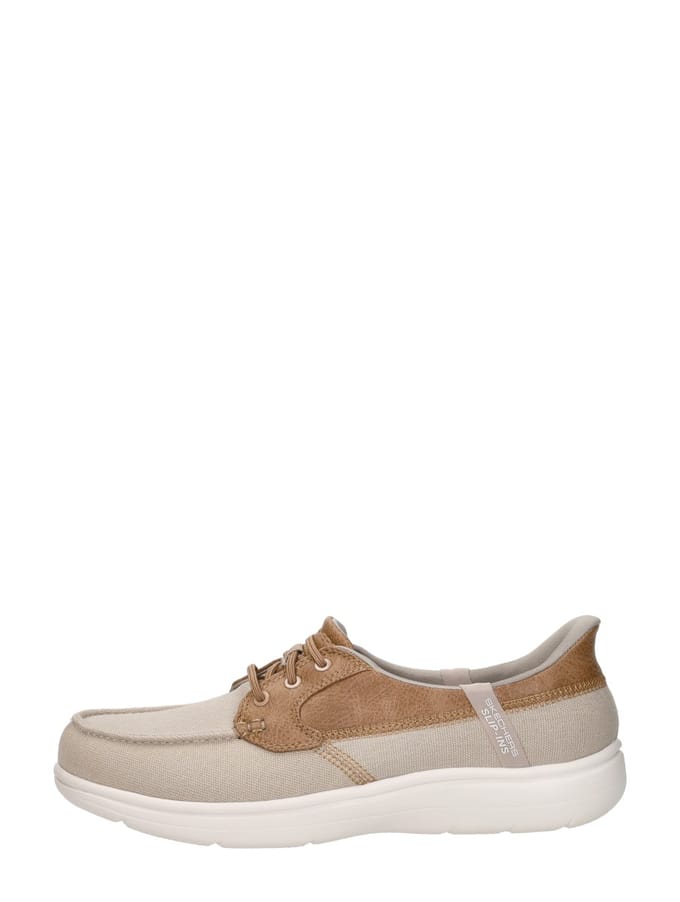 Skechers Hands Free Slip-ins On-The-Go Flex Radiant - Taupe - Maat 36