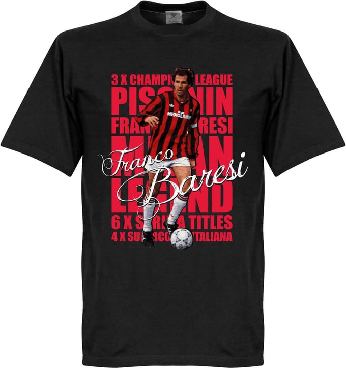 Franco Baresi Legend T-Shirt - XL