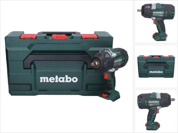 Metabo 602401840 Accu-slagmoersleutel 18 V Brushless, Zonder accu, Zonder lader, Incl. koffer