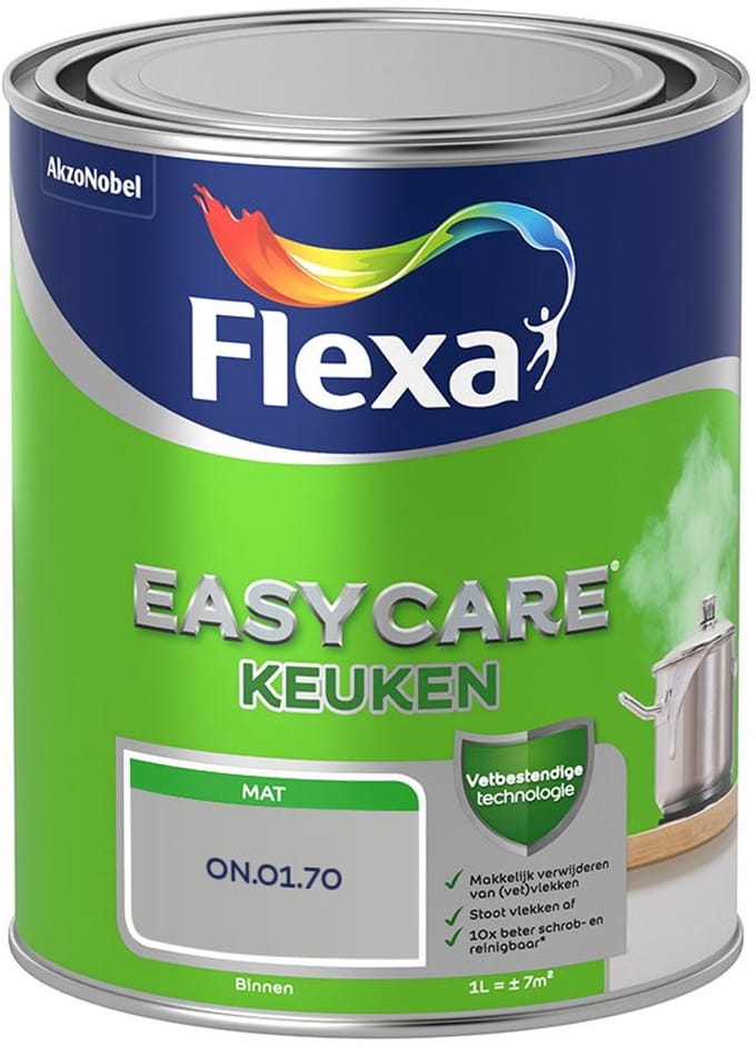 Flexa - Easycare Keuken - On.01.70 - Mengverf - 1 L