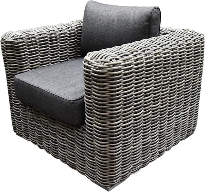 Cervo lounge tuinstoel grijs