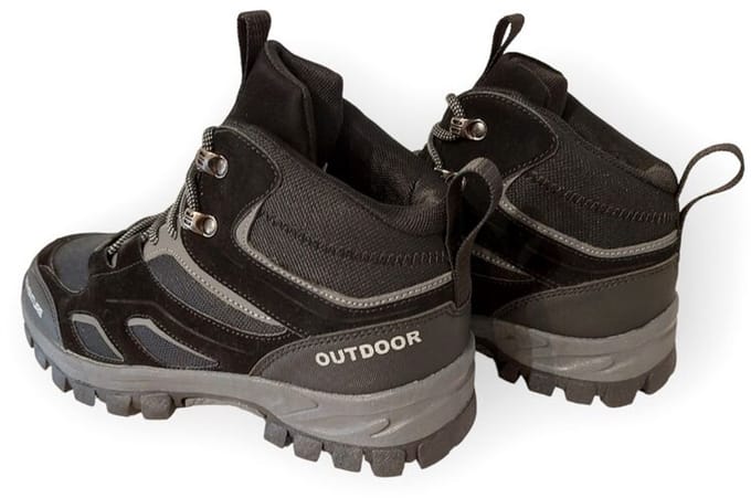 Adventure Wandelschoen Simplon Zwart Lichtgewicht