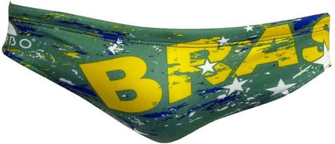 Turbo Brazil 2010 Zwemslip Groen S Man