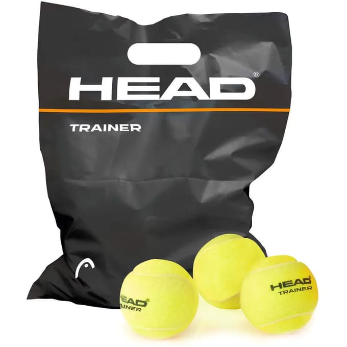 Tasje met 72 tennisballen Head Trainer
