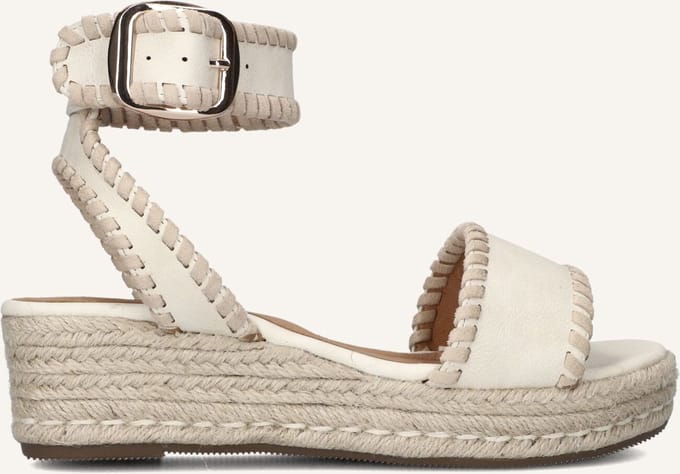 AYANA 0047-58 Sandalen - Met Sleehak - Dames - Wit - Maat 38