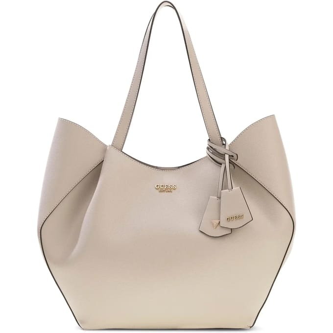 GUESS shopper Amorette 2 in 1 Tote Bag Taupe