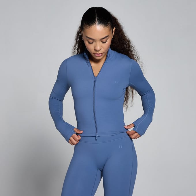 MP Women's Tempo Cropped Jacket - Leiblauw - L