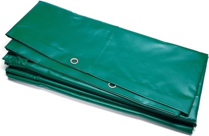 Container dekzeil 3,5x6m - 570gram/m² blauw