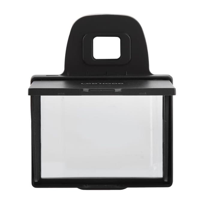 LCD Schermbeschermer Pop-up Camera Zonnekap Zonnescherm Kap Cover voor Nikon D7100 D7200 white