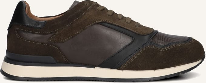 STEFANO LAURAN Sl124h610 Sneakers - Leer - Heren - Bruin - Maat 42