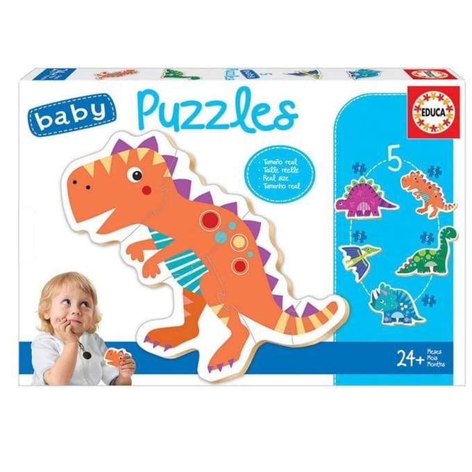 Educa Baby Puzzles 5 pcs Dinosaurs