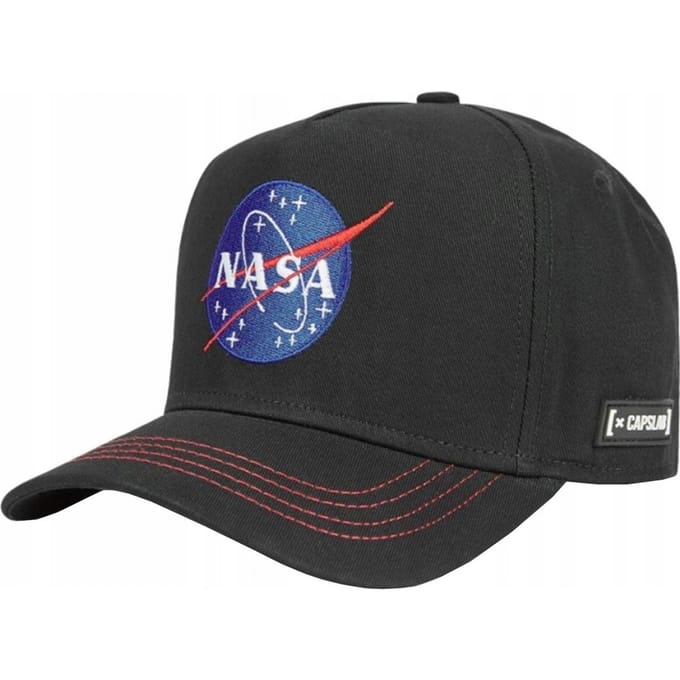 Capslab Ruimtemissie NASA Baseballpet (Zwart)