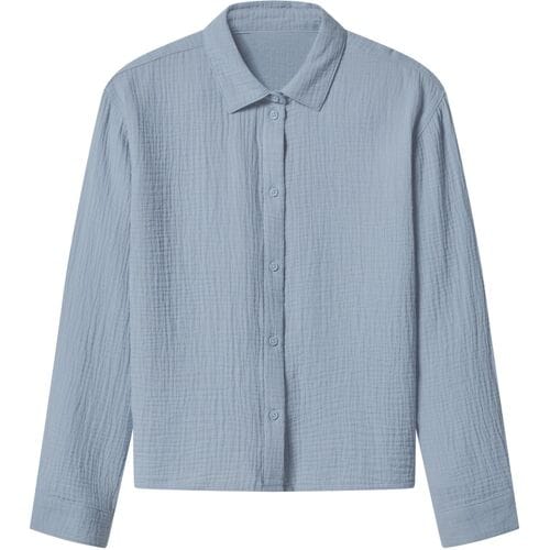 ESMARA KIDS Mousseline kinder blouse (Blauw, 146/152)
