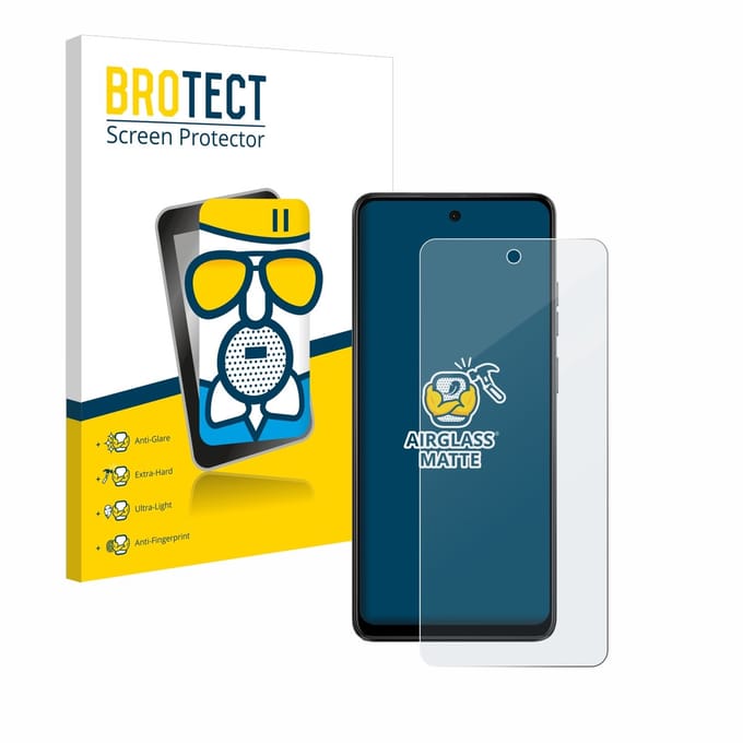 BROTECT - Screenprotector voor Motorola Moto E14 - Folie Beschermfolie Beschermglas matte