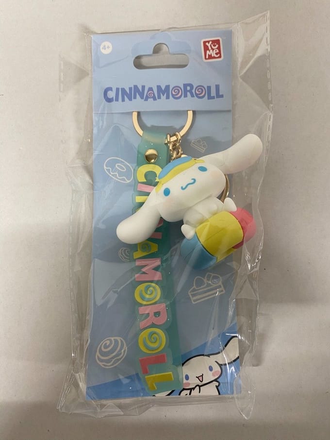 Yume Four Seasons Series Keychain met Hand Strap - Yume - Cinnamoroll-Swim Ring Sleutelhanger