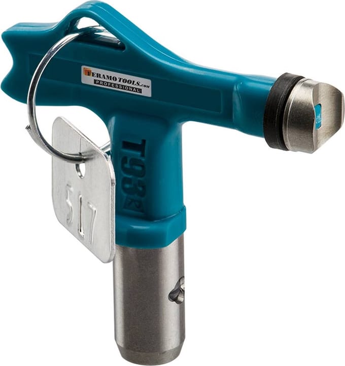 Airless verspuit - spuittip type 517 - Latex en muurverven