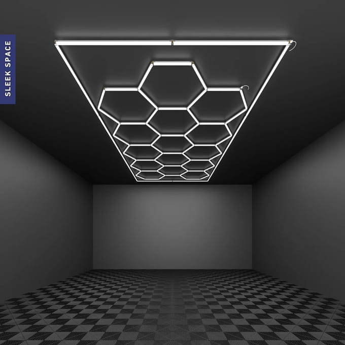 Hexagon LED lichten - Detailing - Verlichting