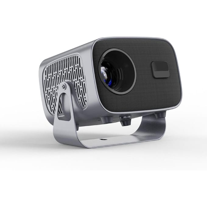 Slimme Projector Draagbaar Klein Android 11 Projector met 5G2.4G Dual WiFi BT 1080P 8000L 4K UK Plug zwart