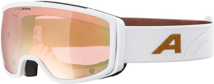 Alpina Bivio Q Skibril | Wit | Categorie 2