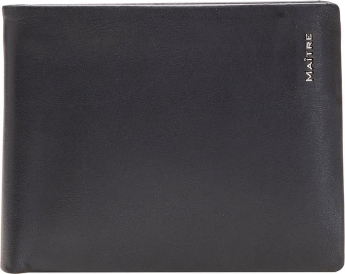 Maître Leren Portemonnee Abtweiler Galbert BillFold H9 Black Zwart