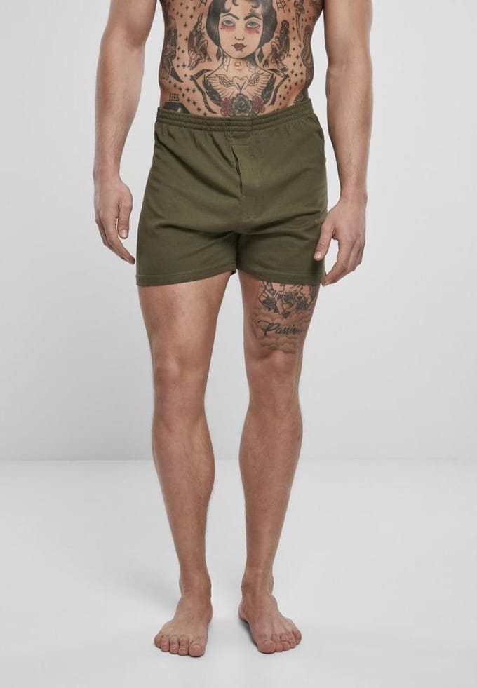 Brandit - Olive Boxershorts - 4XL - Groen