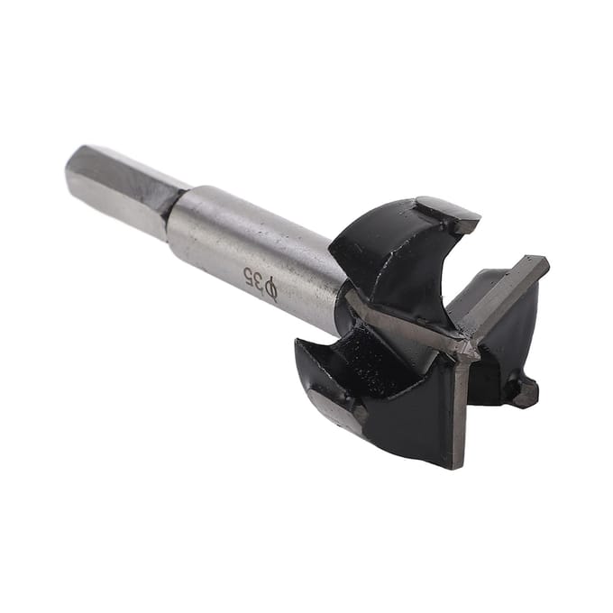 35mm Scharnier Boor 3 Snijvlakken Gesoldeerd Carbide Sneden Efficiënte Forstner Boor voor Meubels