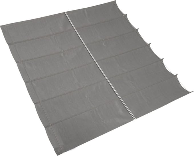 Schaduwdoek - Nesling - Coolfit Harmonica - Antraciet - 3,7 x 3,7 m