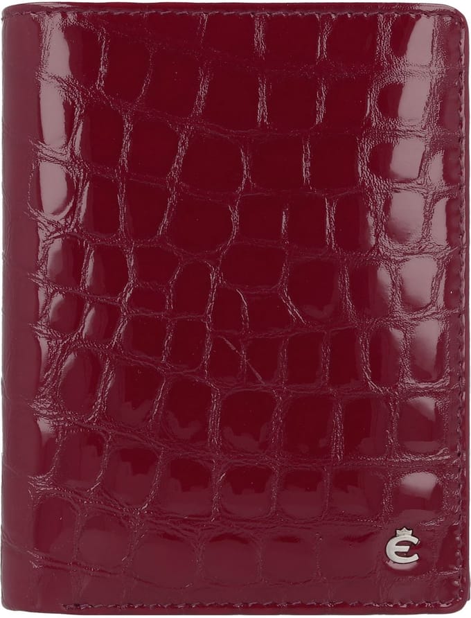 Esquire Nizza Portemonnee RFID-bescherming Leer 11 cm - Dames - Staand formaat - rot