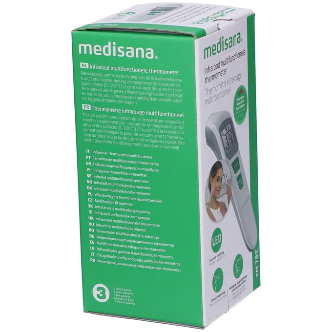 medisana TM 762 contactloze klinische thermometer 1 Koortsthermometer