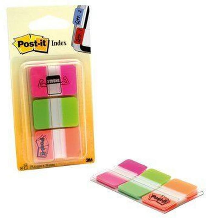 Indextabs post-it 686pgo 25x38mm strong assorti | 6 stuks