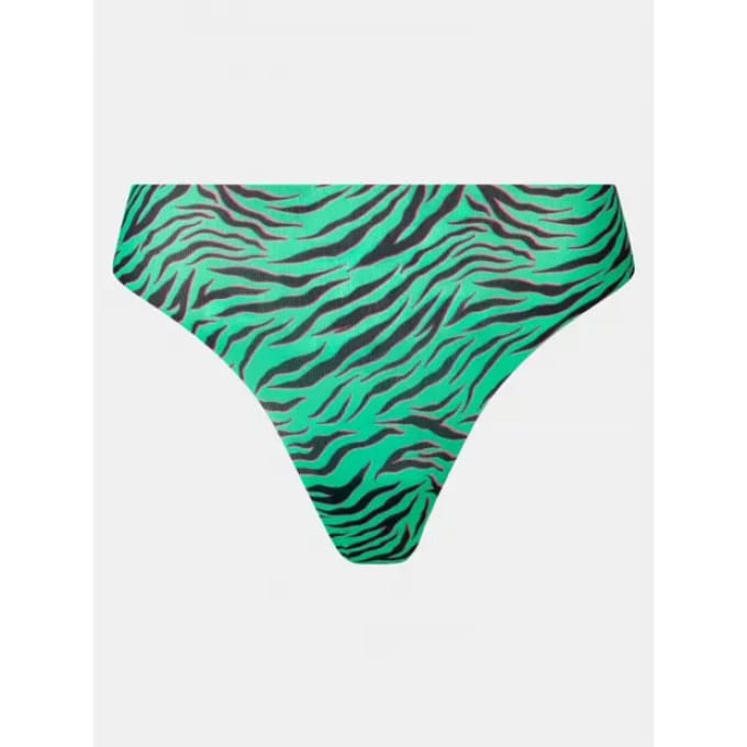 Chantelle - Pulpies String Emerald Zebra - maat XS/S - Groen
