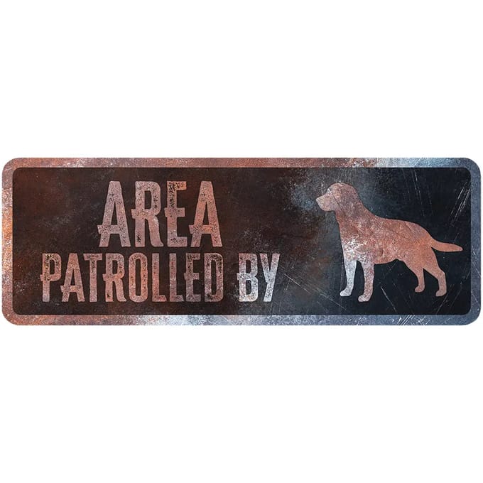 Nederlands Labrador waarschuwingsbord D&D Home