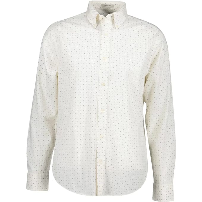 Reguliere Popeline Shirt Gant Micro
