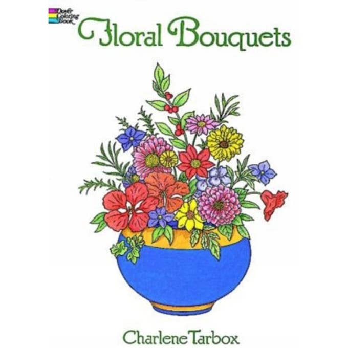 Floral Bouquets Colouring Book - Tarbox, Charlene