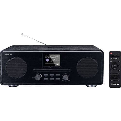Lenco DAR-061BK - DAB radio cd speler met Bluetooth® - Zwart