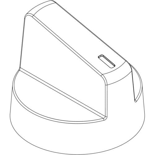 AEG knop, thermostaat, wit 140198826046