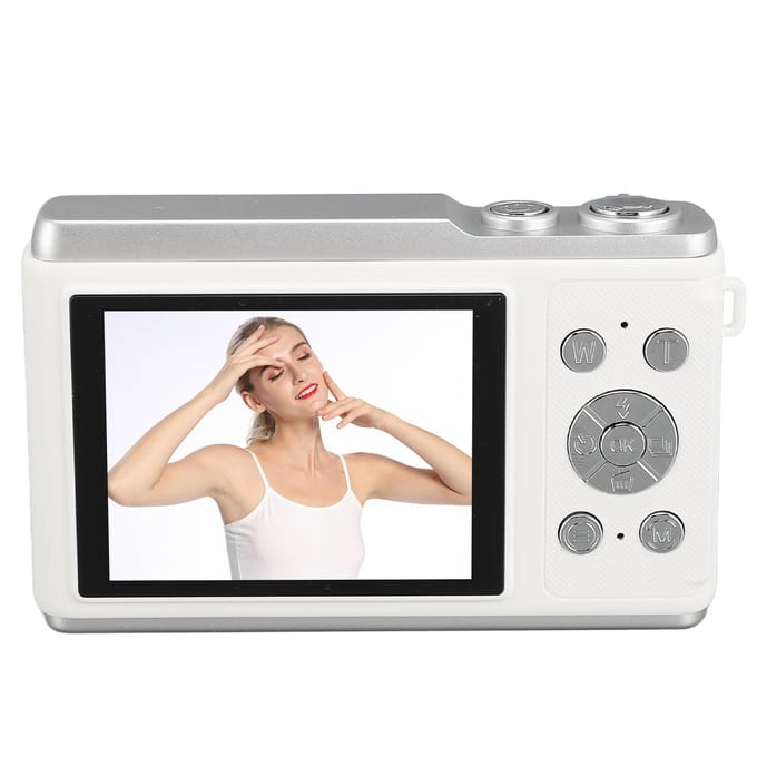 4K Digitale Camera 50MP 2,8 inch Scherm Autofocus Vlogging Camera met 16x Digitale Zoom Flits Anti wit