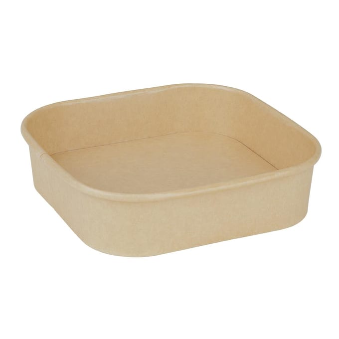 Fiesta Recycleerbare Vierkante Container Bodems 750ml (300 stuks)