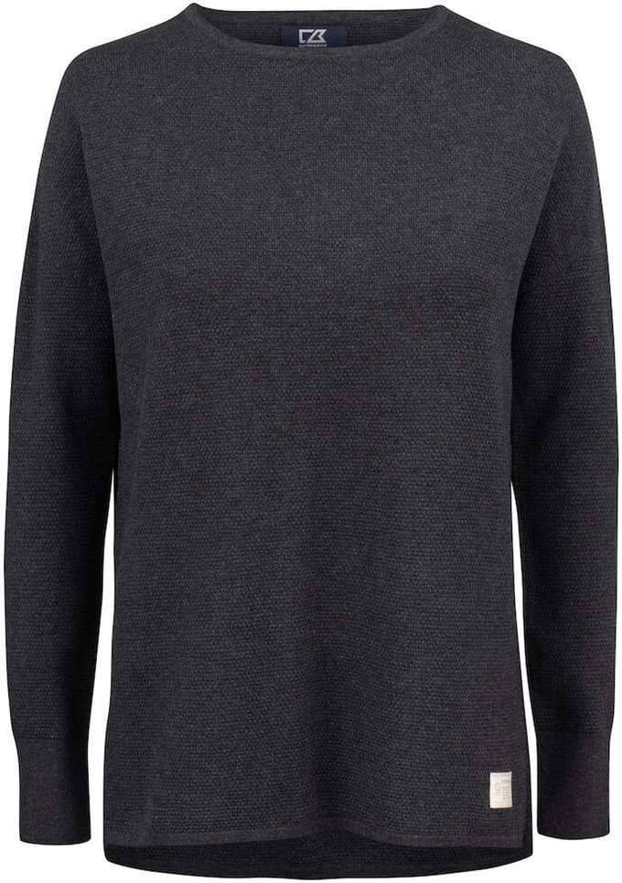 Cutter & Buck Carnation Sweater Dames 355427 - Antraciet Melange - S