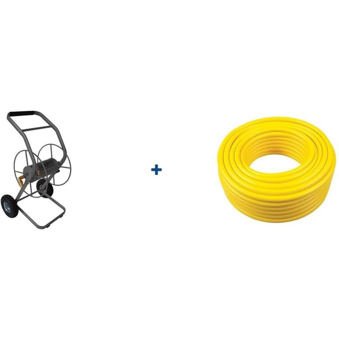 Talentools Professionele Slanghaspel + AVR Waterslang 13 mm – 100 meter